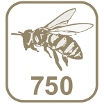 Marca abelha 750