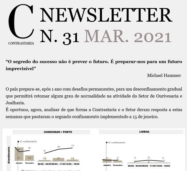 Newsletter 31 - março 2021