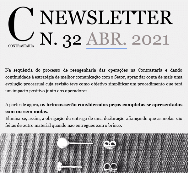 Newsletter 32 - abril 2021