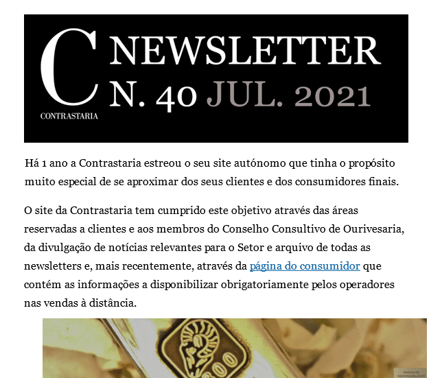 Newsletter 40 Contrastaria
